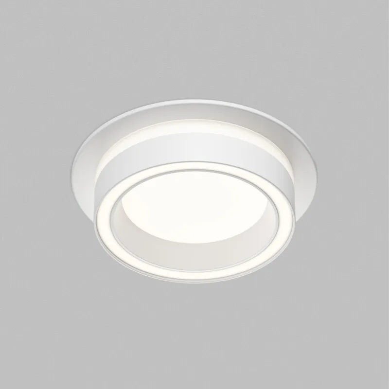 Точечный встраиваемый светильник GLOW DK-DH2010-WH