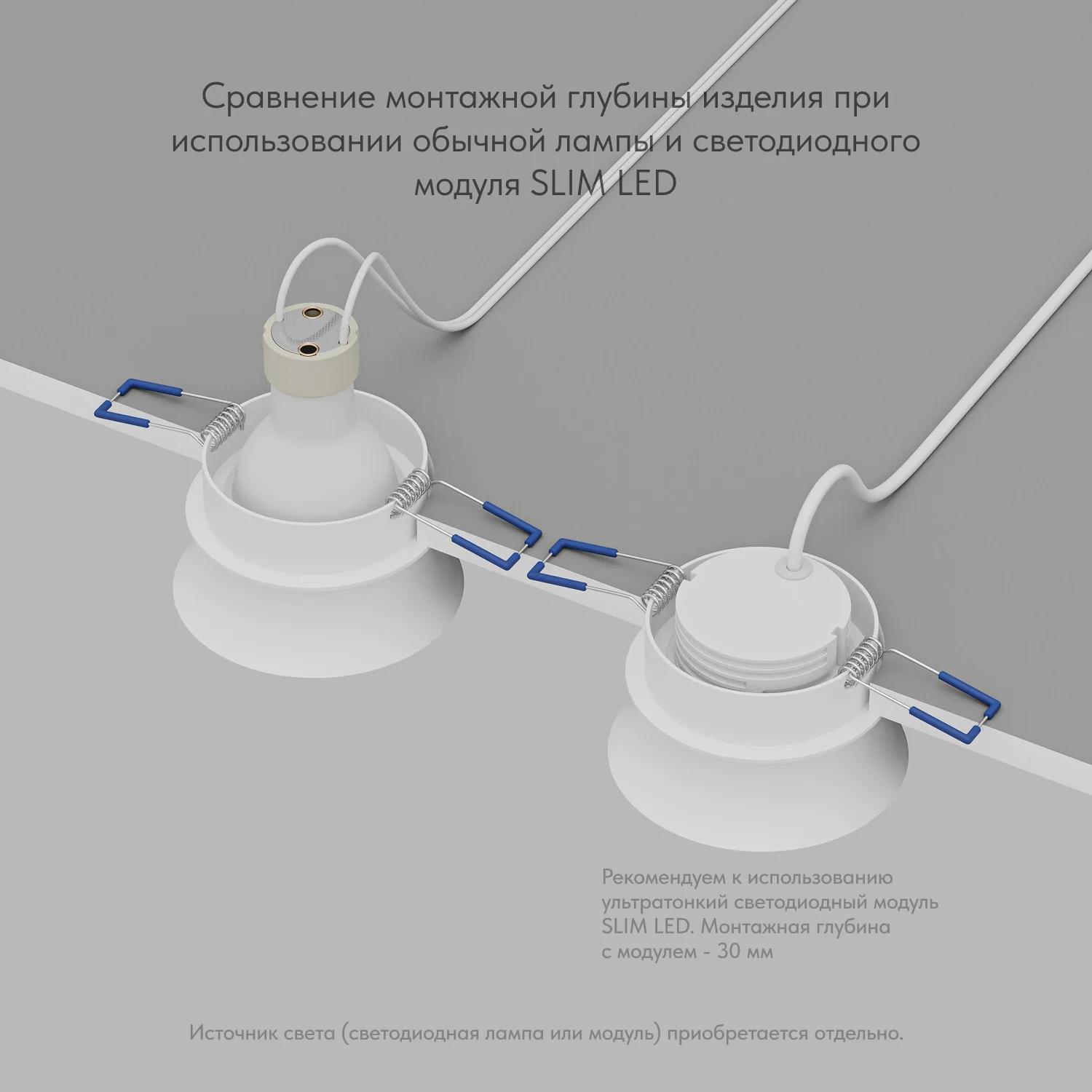 Denkirs DK2403-WH влагозащищенный встраиваемый светильник GU10, белый (ДЕНКИРС) Denkirs DK2403-WH влагозащищенный встраиваемый светильник GU10, белый (ДЕНКИРС)