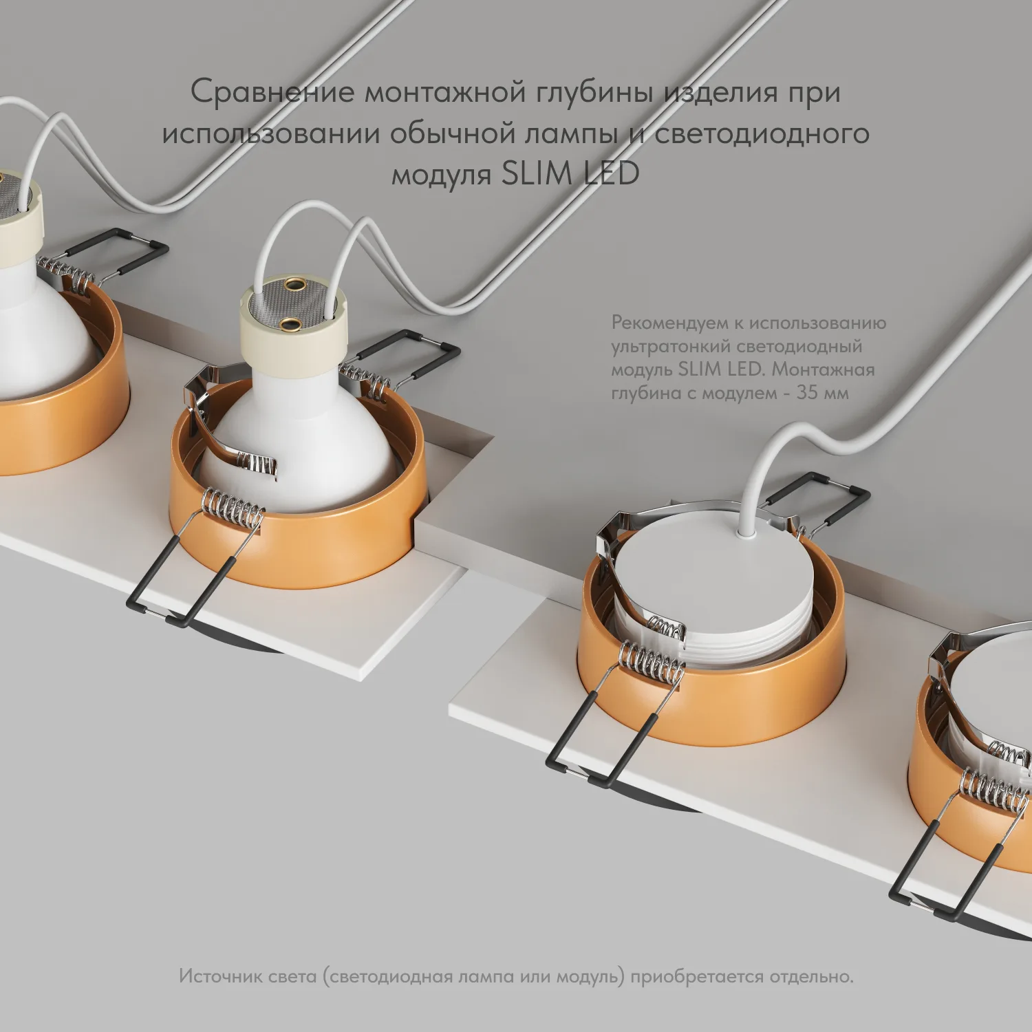 Denkirs DK2422-GD — точечный встраиваемый светильник (ДЕНКИРС) Denkirs DK2422-GD — точечный встраиваемый светильник (ДЕНКИРС)
