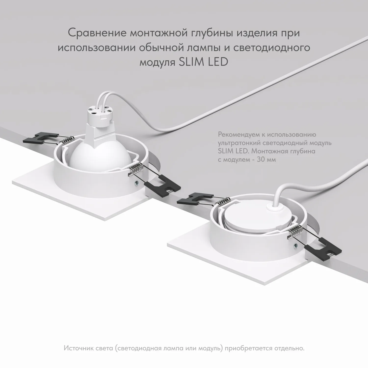 Точечный встраиваемый светильник Denkirs DK3021-WH (ДЕНКИРС) Точечный встраиваемый светильник Denkirs DK3021-WH (ДЕНКИРС)