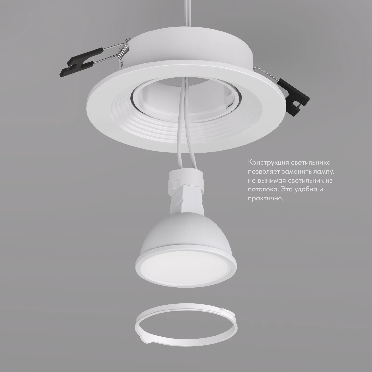 Точечный встраиваемый светильник Denkirs DK3029-WH (ДЕНКИРС) Точечный встраиваемый светильник Denkirs DK3029-WH (ДЕНКИРС)