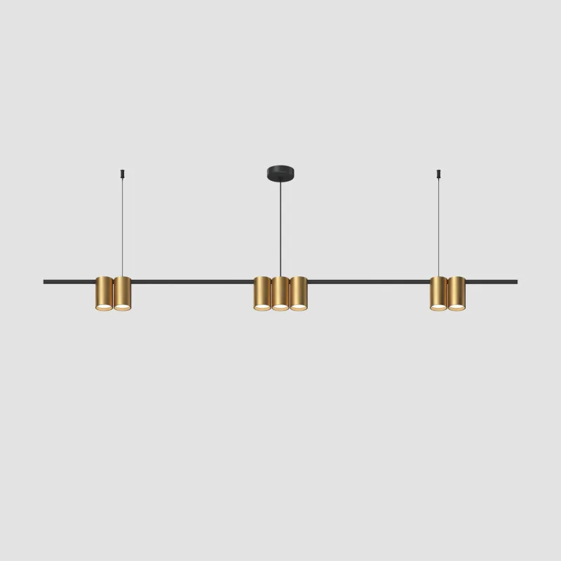 Denkirs ORBIT DK4063-BK+SG подвесной светильник