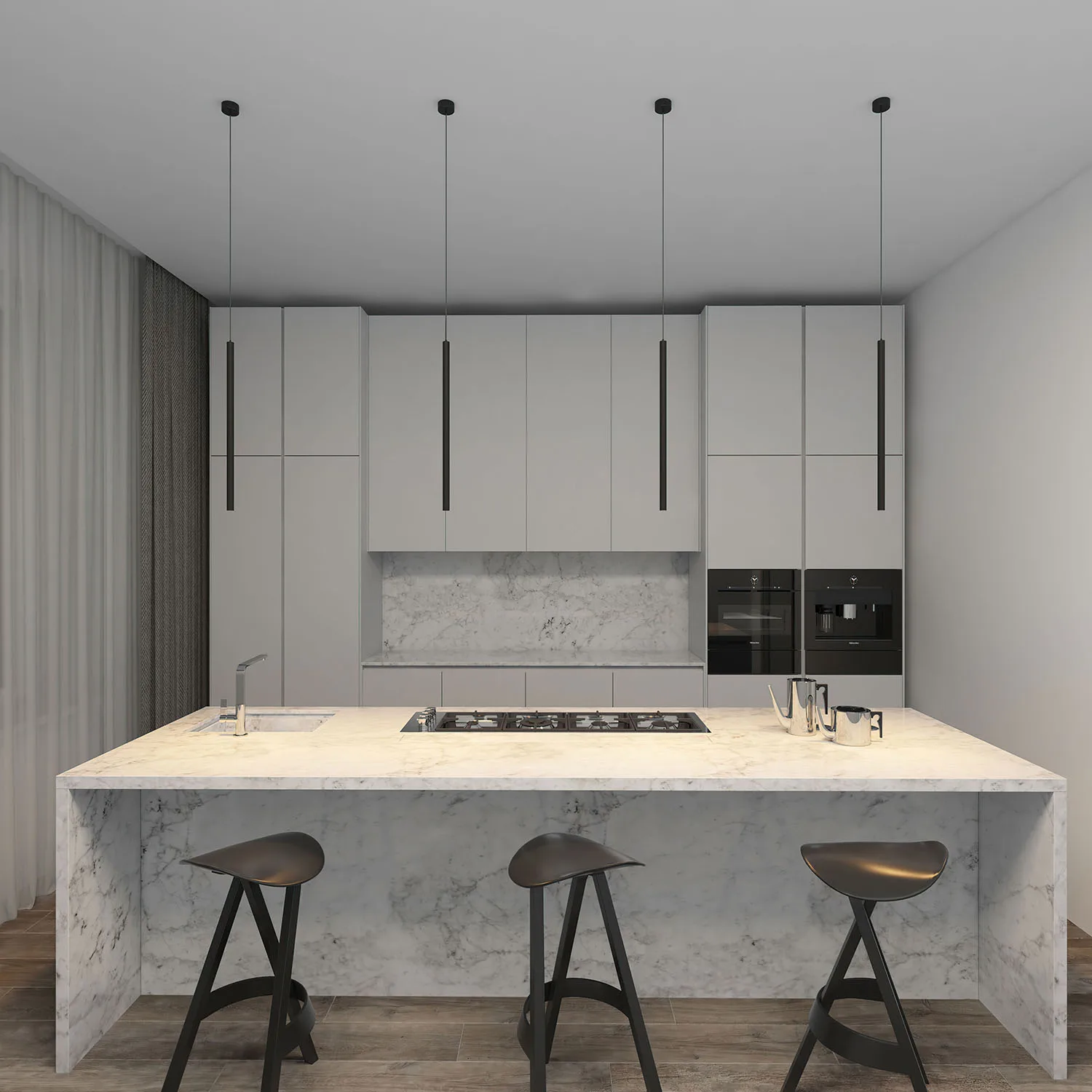 Светильник Denkirs DK4303-BK подвесной черный (ДЕНКИРС) Светильник Denkirs DK4303-BK подвесной черный (ДЕНКИРС)