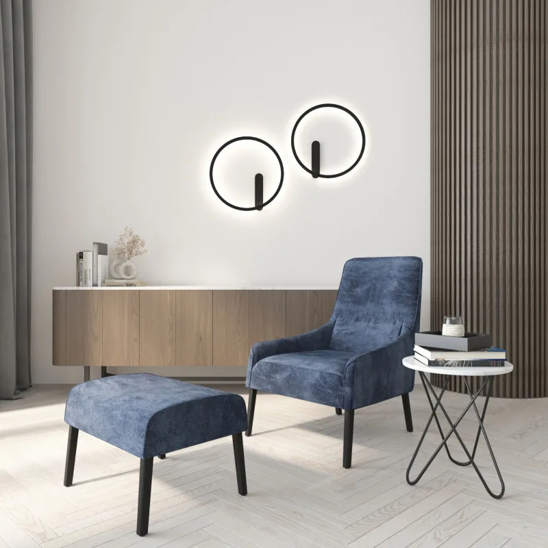 Denkirs ROUND DK5035-BK настенное бра (ДЕНКИРС) Denkirs ROUND DK5035-BK настенное бра (ДЕНКИРС)