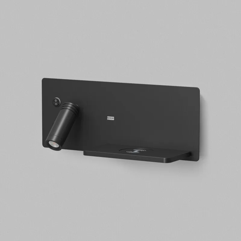 Denkirs CHARGELUX DK5093-BK бра с USB-A и беспроводной зарядкой (ДЕНКИРС) Denkirs CHARGELUX DK5093-BK бра с USB-A и беспроводной зарядкой (ДЕНКИРС)