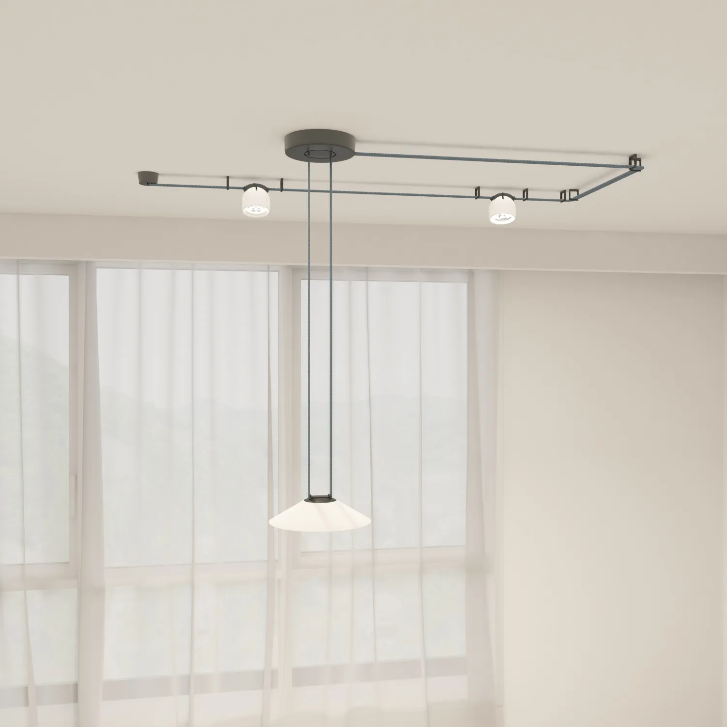 Denkirs BELTY FLOW DK5565-WH+BK трековый светильник (ДЕНКИРС) Denkirs BELTY FLOW DK5565-WH+BK трековый светильник (ДЕНКИРС)