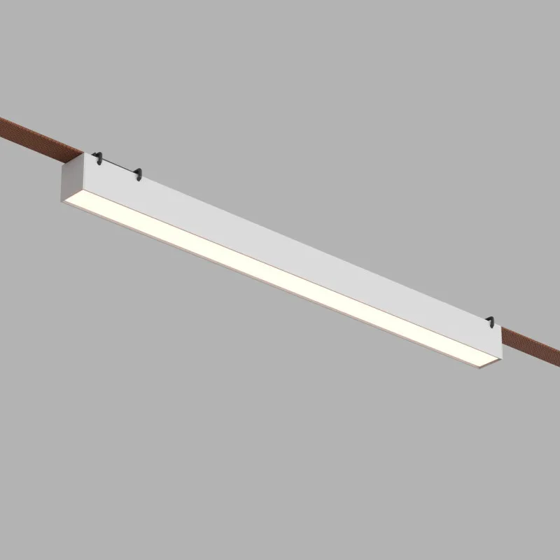 Трековый светильник Denkirs BELTY LINEAR DK5576-WH (ДЕНКИРС) Трековый светильник Denkirs BELTY LINEAR DK5576-WH (ДЕНКИРС)
