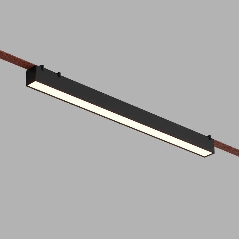 Трековый светильник Denkirs BELTY SMART LINEAR DK5676-BK