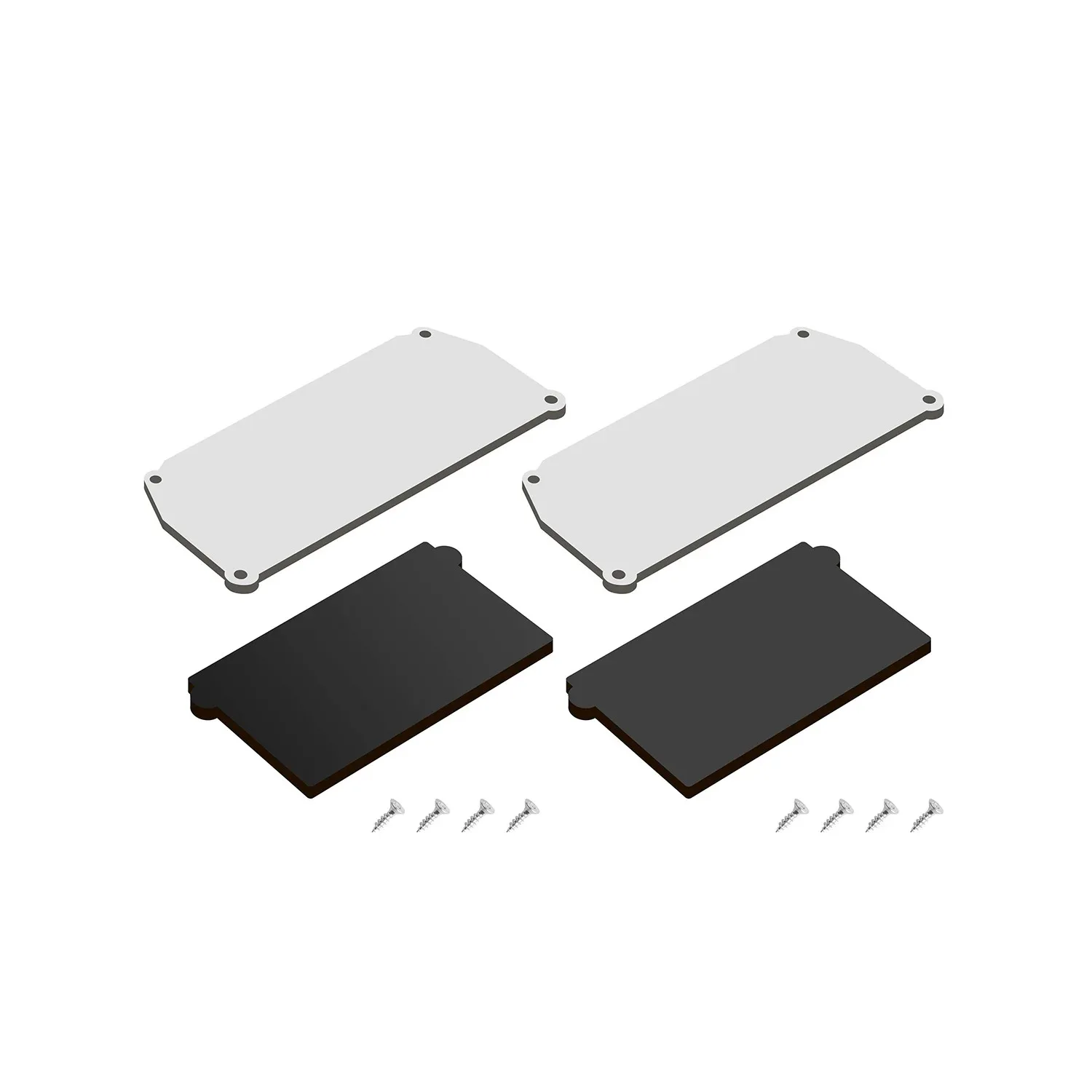 Denkirs DK5852-BK — комплект торцевых заглушек для профиля (ДЕНКИРС) Denkirs DK5852-BK — комплект торцевых заглушек для профиля (ДЕНКИРС)