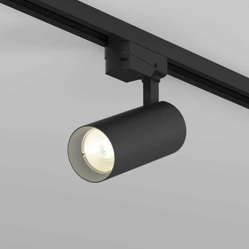Denkirs Трековый светильник Solid KOPER DK6451-BK