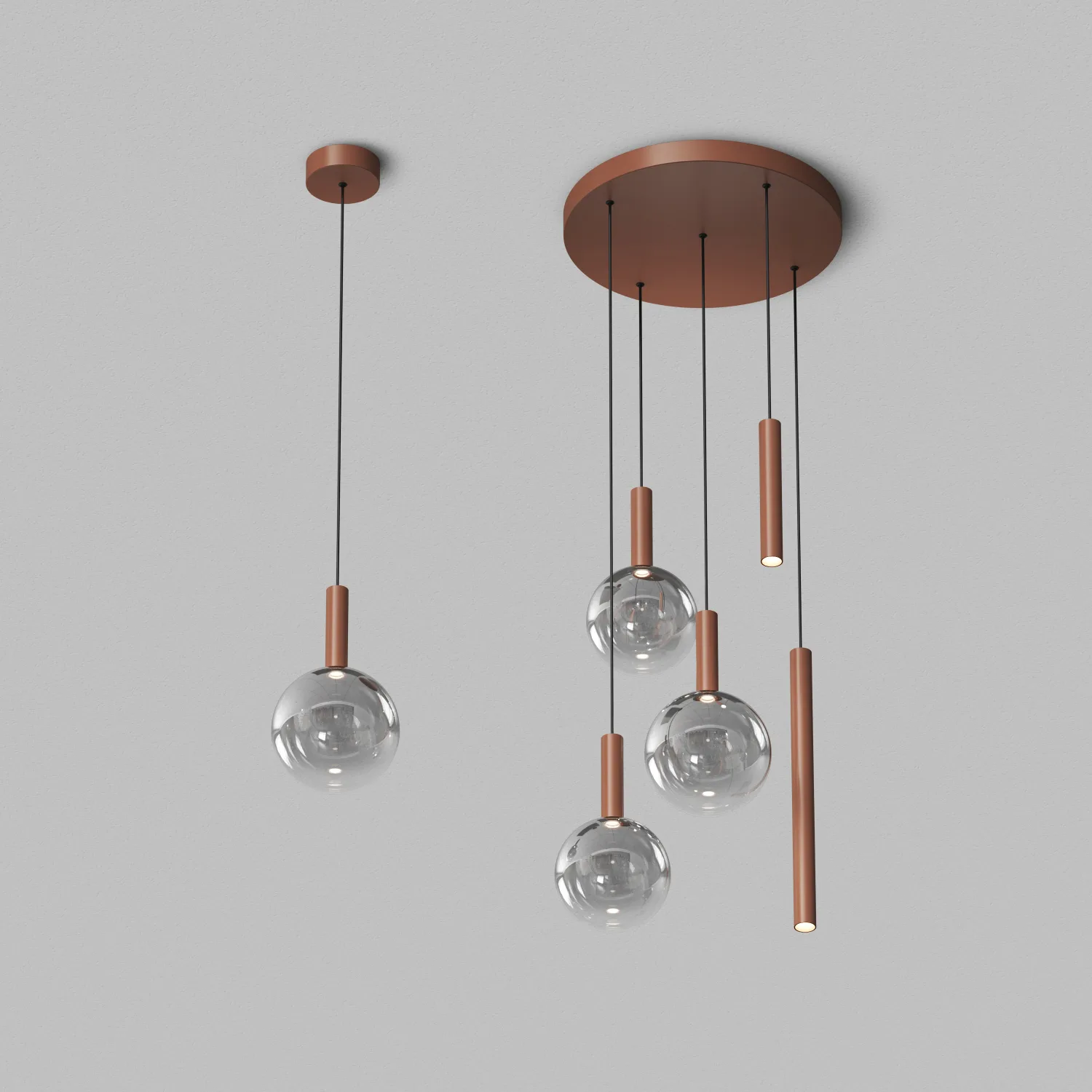 Denkirs BUBBLES DK6535-CO — подвесной светильник (ДЕНКИРС) Denkirs BUBBLES DK6535-CO — подвесной светильник (ДЕНКИРС)