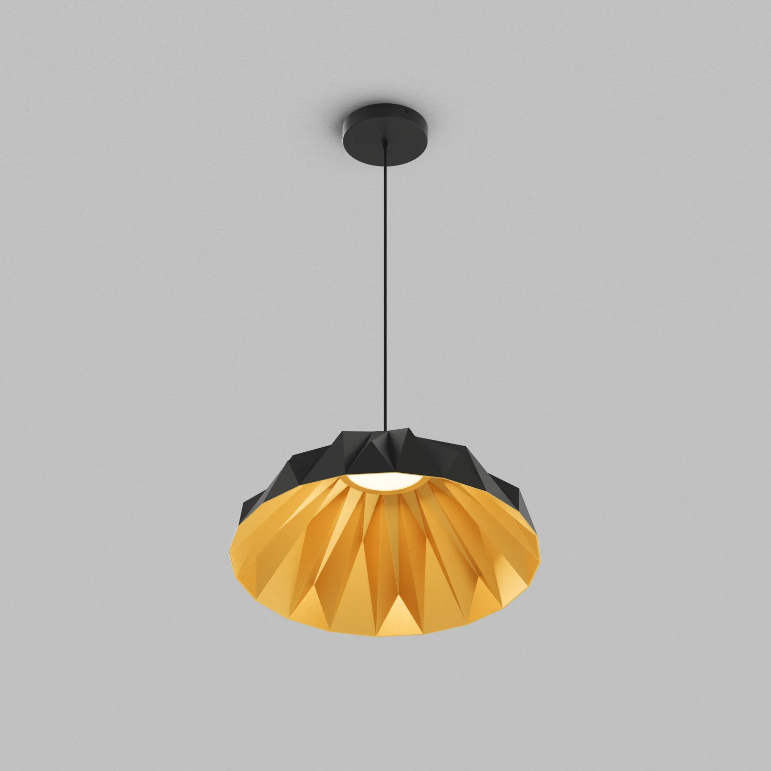 Denkirs ORIGAMI DK6655-BK+SG подвесной светильник