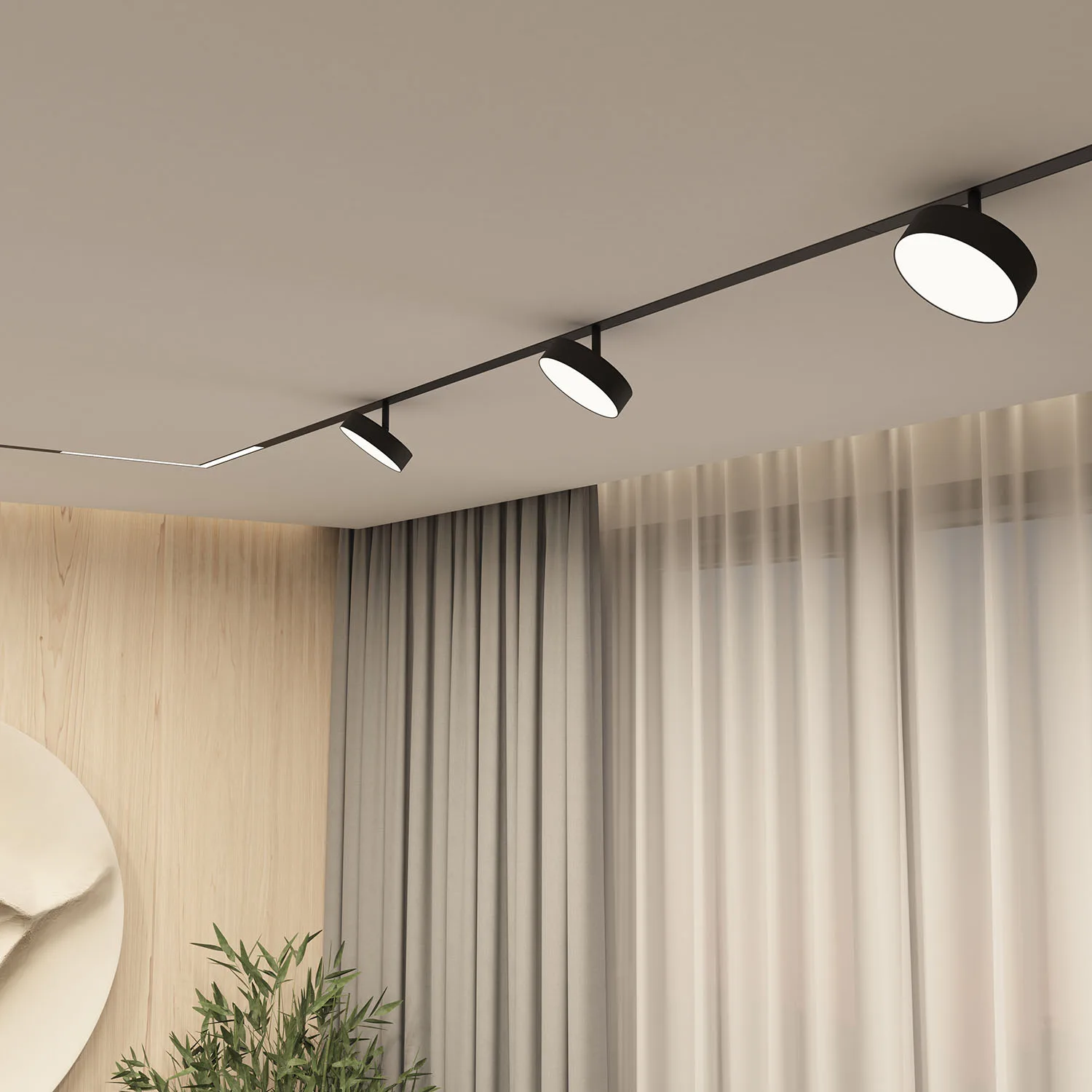 Трековый светильник Denkirs SMART LINEAR DK8070-BK (ДЕНКИРС) Трековый светильник Denkirs SMART LINEAR DK8070-BK (ДЕНКИРС)