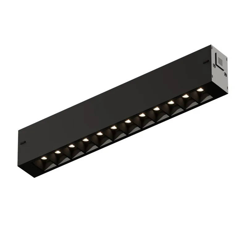 Denkirs SIMPLE GRILL DK8101-BK трековый линейный светильник (ДЕНКИРС) Denkirs SIMPLE GRILL DK8101-BK трековый линейный светильник (ДЕНКИРС)