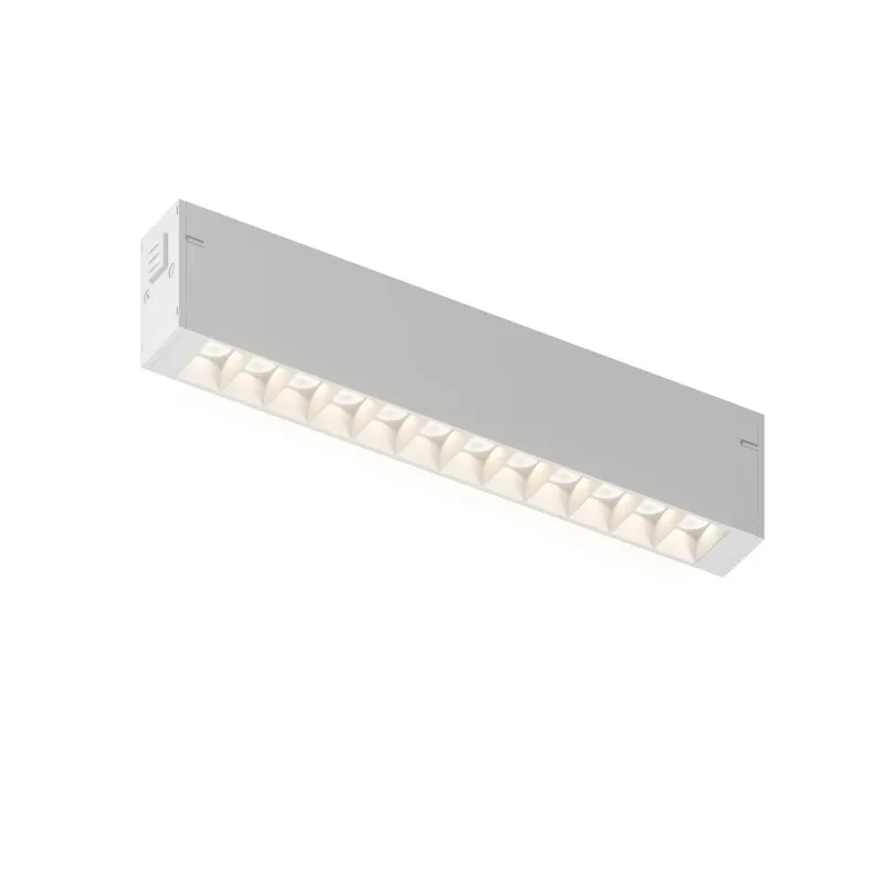 Denkirs SIMPLE GRILL DK8101-WH — трековый линейный светильник (ДЕНКИРС) Denkirs SIMPLE GRILL DK8101-WH — трековый линейный светильник (ДЕНКИРС)