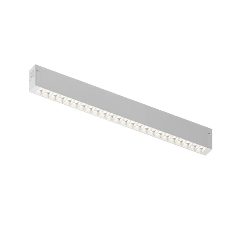 Denkirs Трековый линейный светильник SIMPLE GRILL DK8102-WH (ДЕНКИРС) Denkirs Трековый линейный светильник SIMPLE GRILL DK8102-WH (ДЕНКИРС)