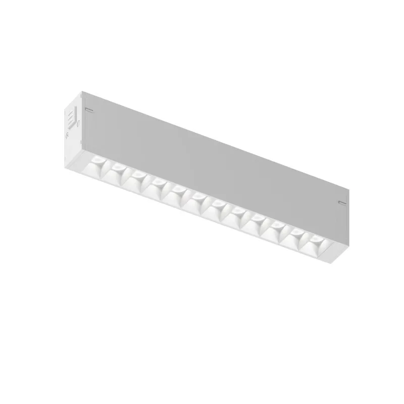 Denkirs SIMPLE GRILL DK8201-WH — трековый линейный светильник (ДЕНКИРС) Denkirs SIMPLE GRILL DK8201-WH — трековый линейный светильник (ДЕНКИРС)