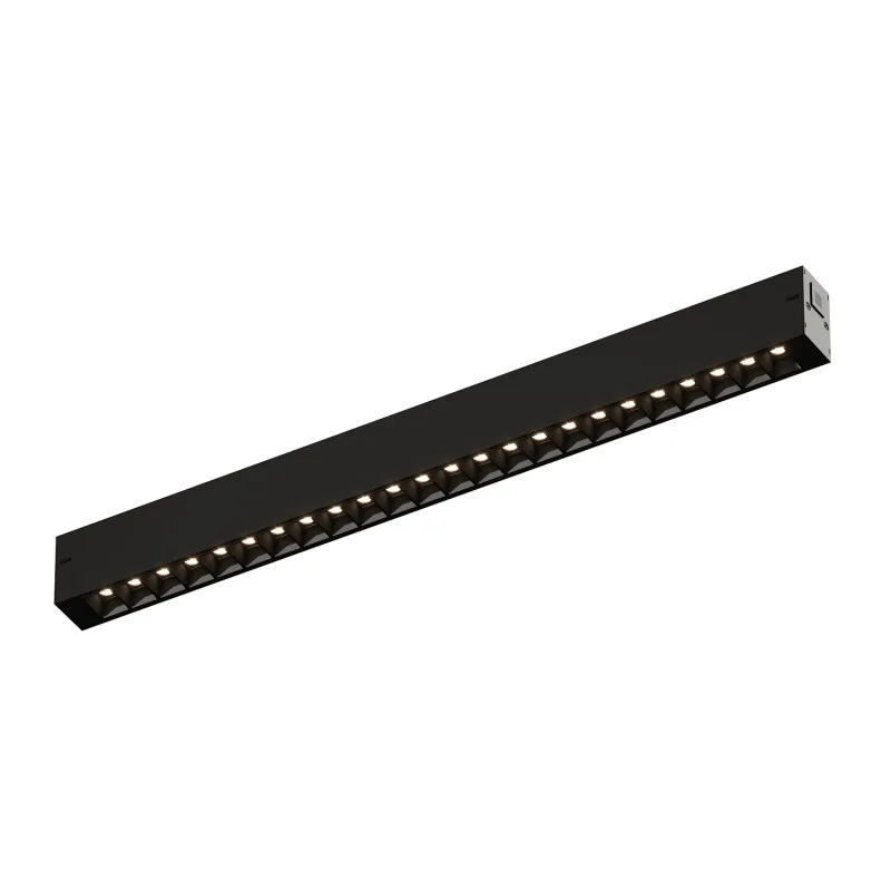 Трековый линейный светильник Denkirs SIMPLE GRILL DK8202-BK (ДЕНКИРС) Трековый линейный светильник Denkirs SIMPLE GRILL DK8202-BK (ДЕНКИРС)