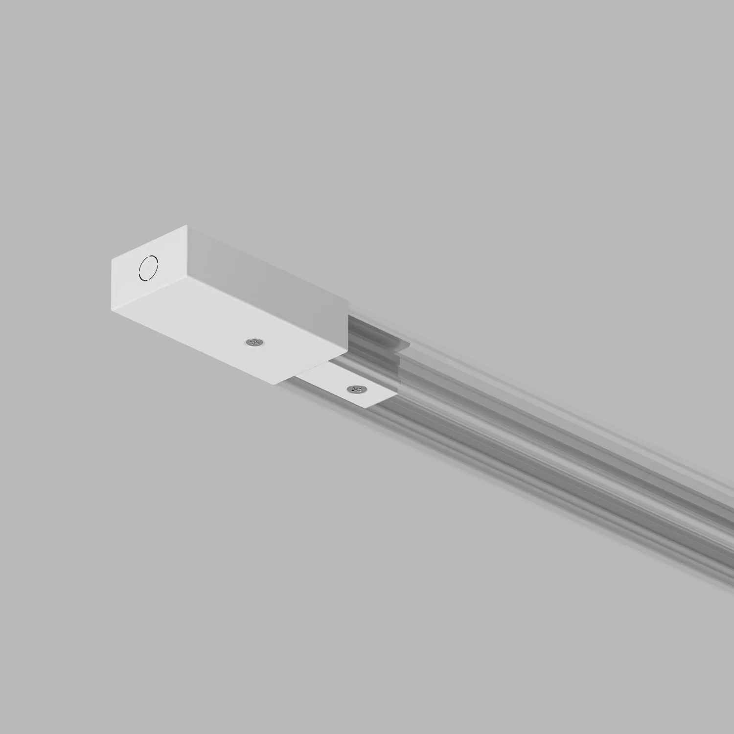 Denkirs TR1100-WH торцевой подвод питания для трековой системы Solid (ДЕНКИРС) Denkirs TR1100-WH торцевой подвод питания для трековой системы Solid (ДЕНКИРС)