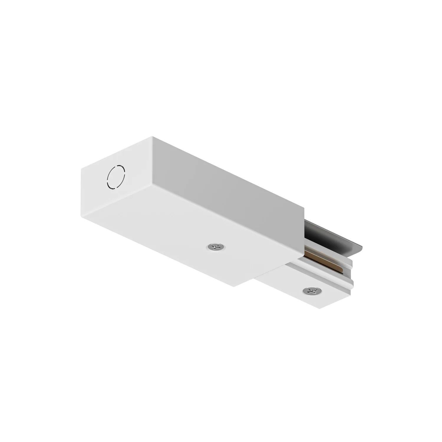 Denkirs TR1100-WH торцевой подвод питания для трековой системы Solid (ДЕНКИРС) Denkirs TR1100-WH торцевой подвод питания для трековой системы Solid (ДЕНКИРС)