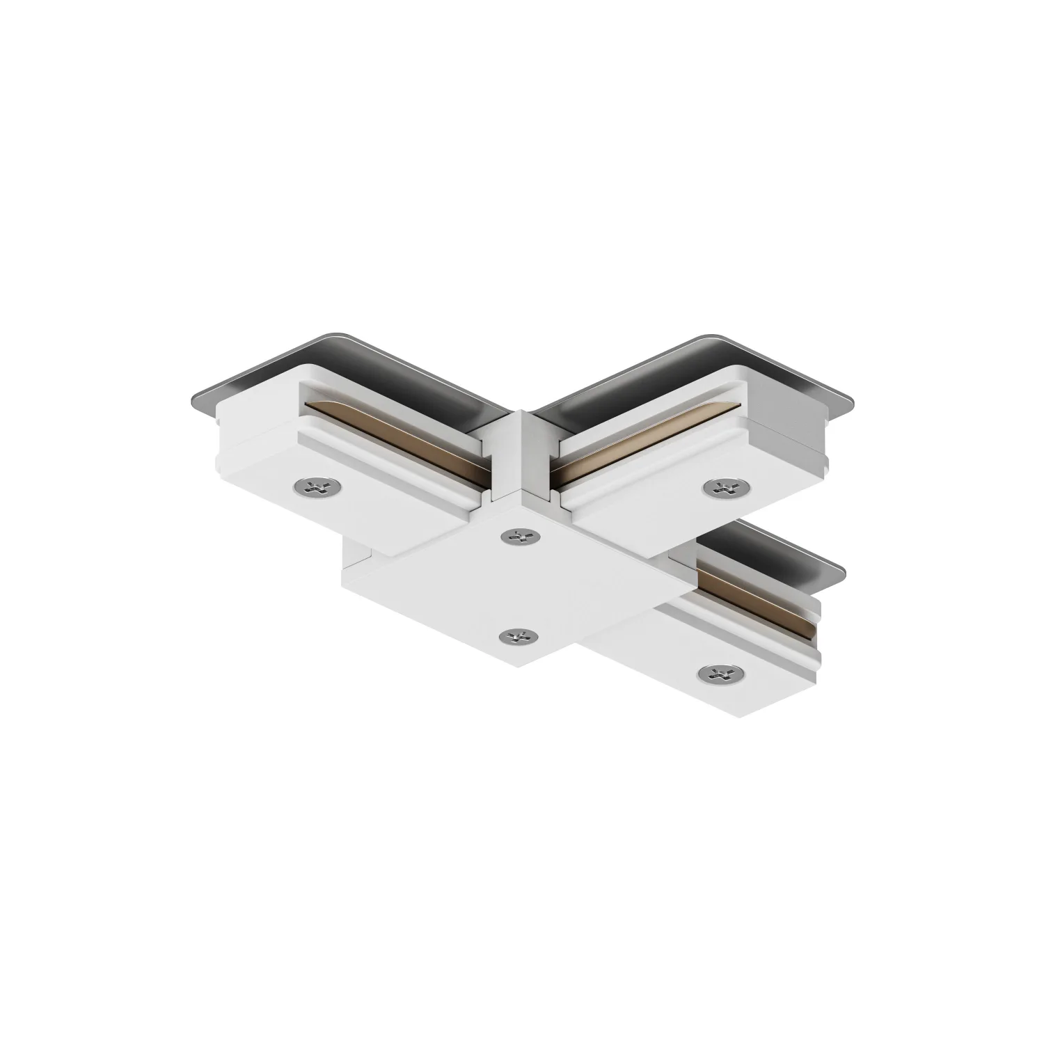 Denkirs TR1103-WH T-коннектор Solid, белый (ДЕНКИРС) Denkirs TR1103-WH T-коннектор Solid, белый (ДЕНКИРС)