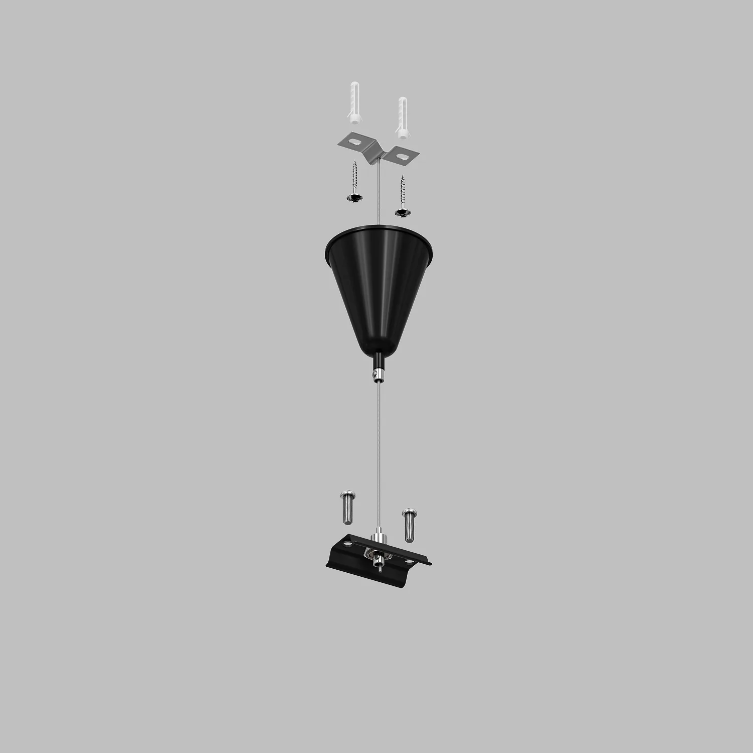 Denkirs TR1105-BK Подвесное крепление для трека