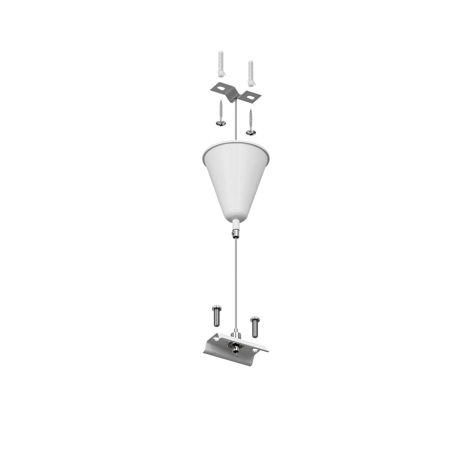 Denkirs TR1105-WH — подвесное крепление для трека (ДЕНКИРС) Denkirs TR1105-WH — подвесное крепление для трека (ДЕНКИРС)