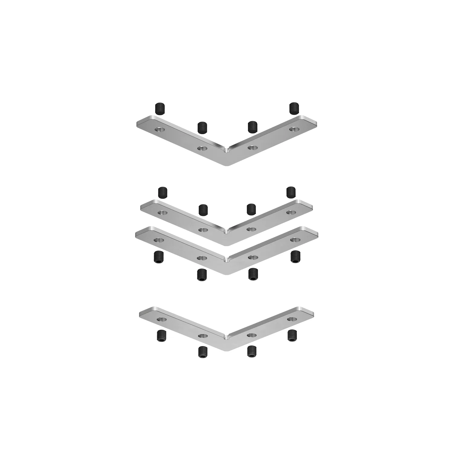 Denkirs TR2019-AL комплект угловых соединителей трека SLOTT, алюминий (ДЕНКИРС) Denkirs TR2019-AL комплект угловых соединителей трека SLOTT, алюминий (ДЕНКИРС)