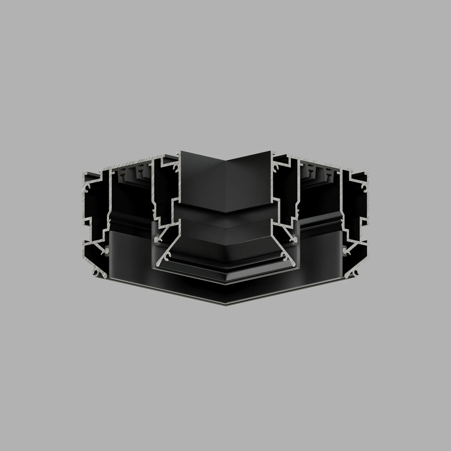 Denkirs TR2026-BK угловой элемент 90° (ДЕНКИРС) Denkirs TR2026-BK угловой элемент 90° (ДЕНКИРС)