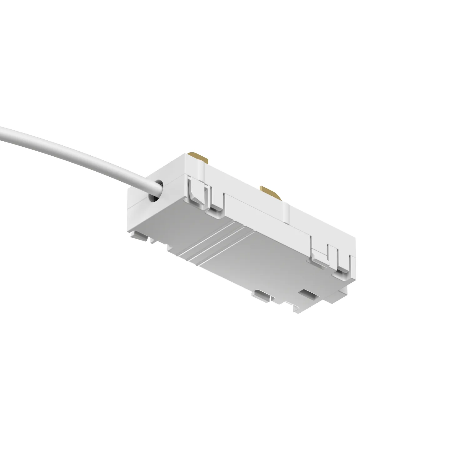 Denkirs TR2100-WH подвод питания для трека Smart, белый (ДЕНКИРС) Denkirs TR2100-WH подвод питания для трека Smart, белый (ДЕНКИРС)
