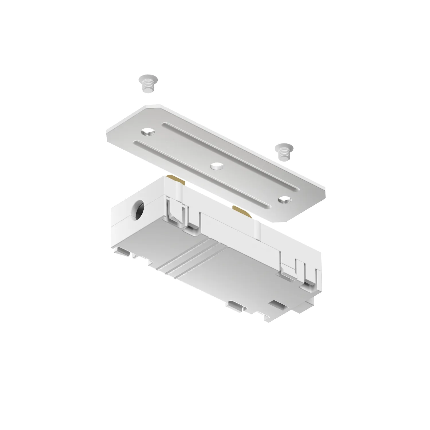 Denkirs TR2101-WH Прямой соединитель для треков SMART (ДЕНКИРС) Denkirs TR2101-WH Прямой соединитель для треков SMART (ДЕНКИРС)