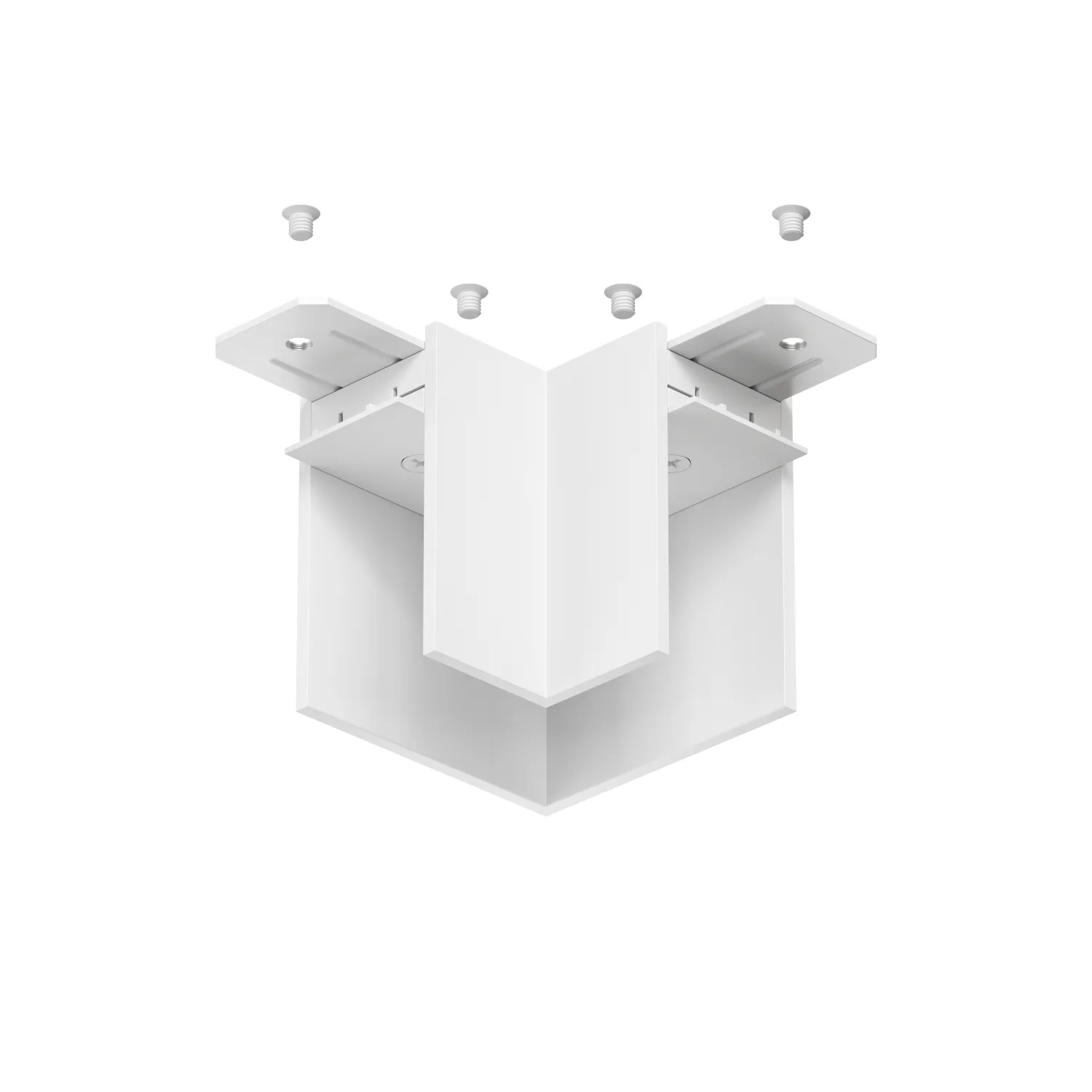 Denkirs TR2102-WH угловой соединитель для трековой системы Smart (ДЕНКИРС) Denkirs TR2102-WH угловой соединитель для трековой системы Smart (ДЕНКИРС)