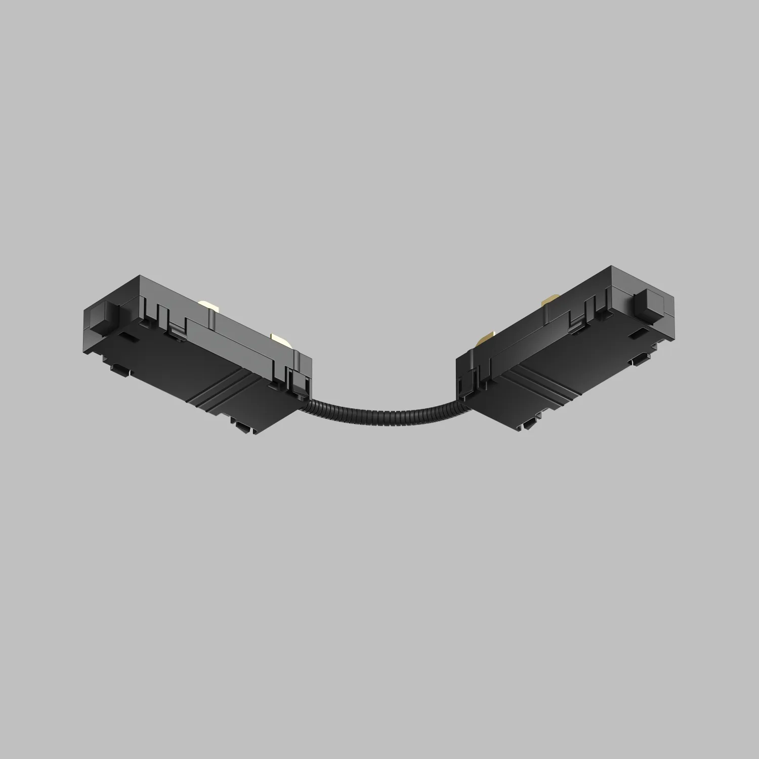 Denkirs TR2103-BK гибкий коннектор для трековой системы Smart
