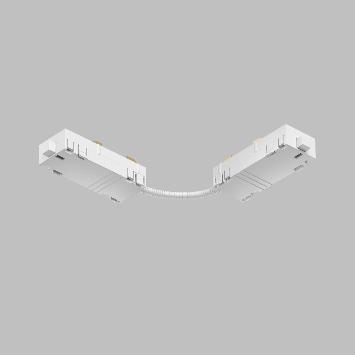 Denkirs TR2103-WH гибкий коннектор для трековой системы Smart, белый
