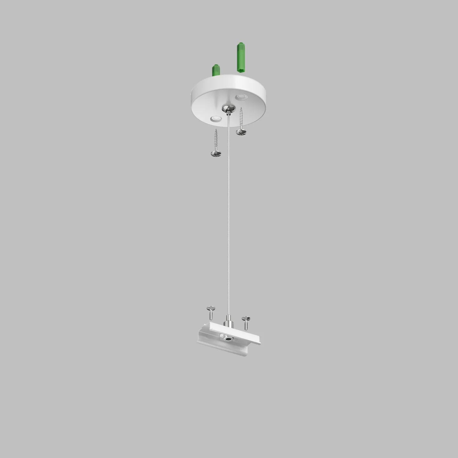 Denkirs TR2106-WH подвесное крепление для шинопровода SMART