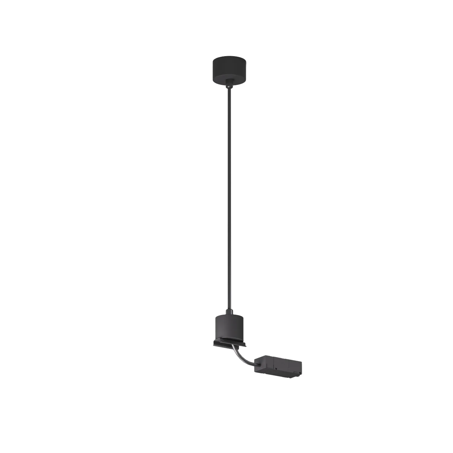 Denkirs TR2124-BK — подвод питания для подвесного монтажа трека Smart BASE (ДЕНКИРС) Denkirs TR2124-BK — подвод питания для подвесного монтажа трека Smart BASE (ДЕНКИРС)