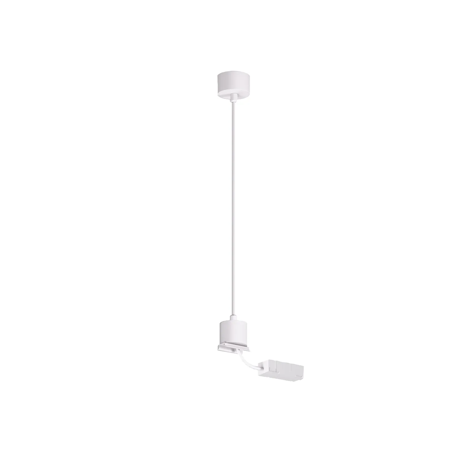 Denkirs TR2124-WH подвод питания для подвесного монтажа трека SMART BASE (ДЕНКИРС) Denkirs TR2124-WH подвод питания для подвесного монтажа трека SMART BASE (ДЕНКИРС)