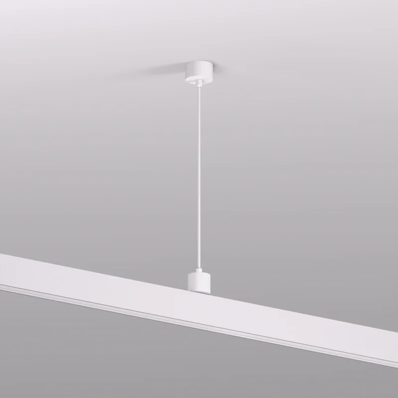 Denkirs TR2124-WH подвод питания для подвесного монтажа трека SMART BASE (ДЕНКИРС) Denkirs TR2124-WH подвод питания для подвесного монтажа трека SMART BASE (ДЕНКИРС)