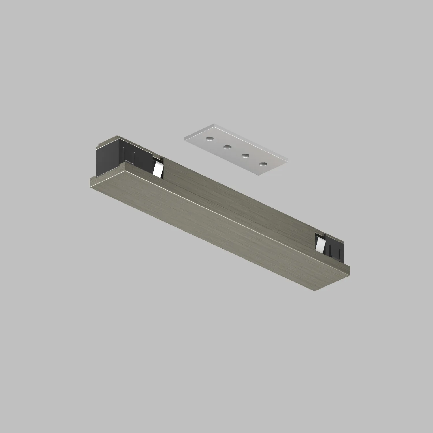 Denkirs Электрический коннектор прямой для трека SHINE BASE TR5722-DN