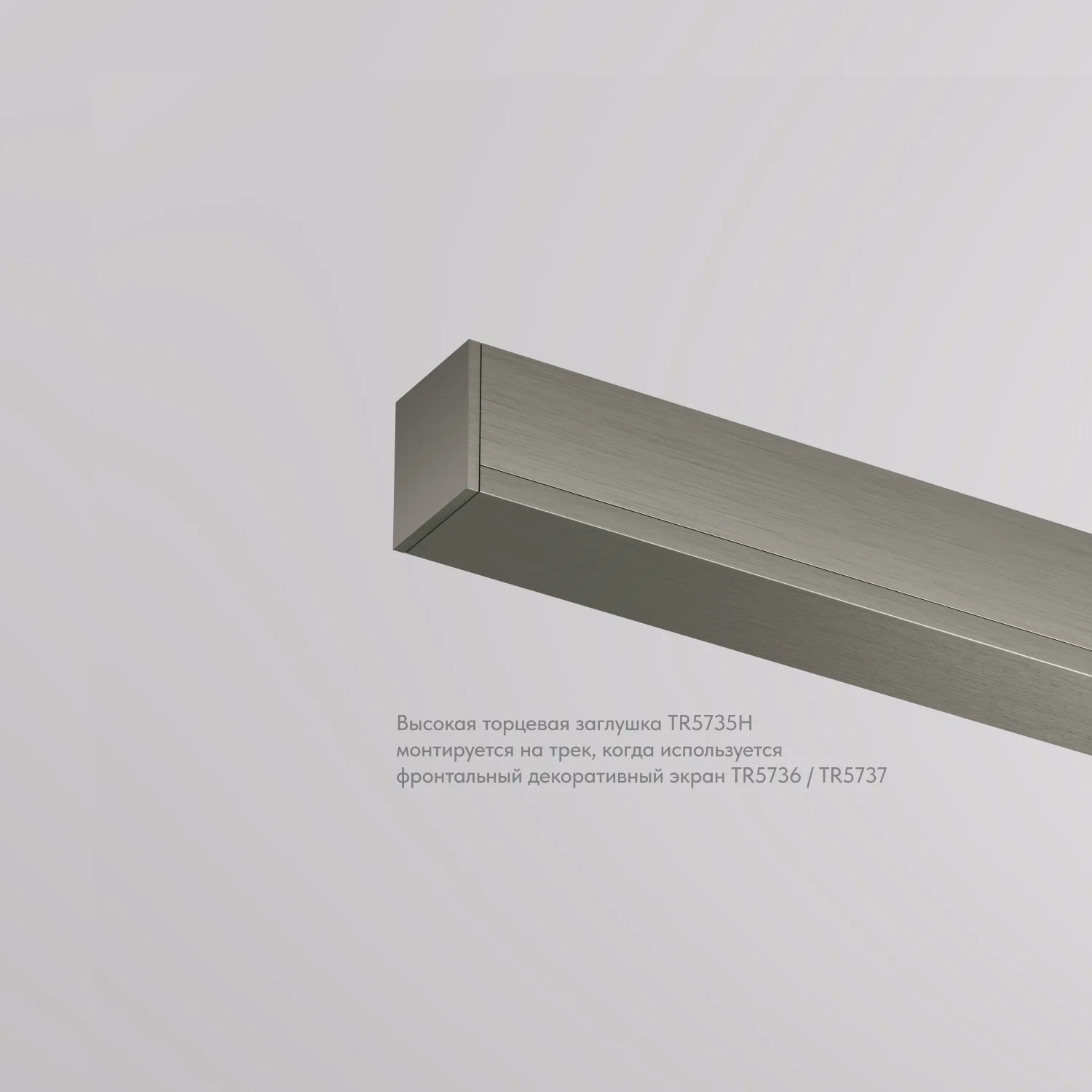 Denkirs торцевая заглушка для трека SHINE BASE TR5735H-DN (ДЕНКИРС) Denkirs торцевая заглушка для трека SHINE BASE TR5735H-DN (ДЕНКИРС)